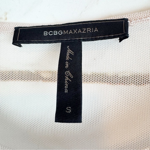 BCBGMaxAzria | Blush Pink Madison Tulle dress, S - Picture 7 of 10